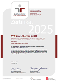 Zertifikat audit beruf und familie